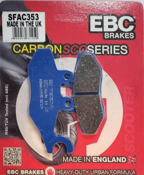 2007-2013 Piaggio X Evo 400 Ön Fren Balatası Sol Ebc Sfac353