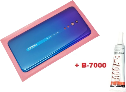 OPPO Reno Z Arka Pil Batarya Kapağı (CAM)  B-7000 MAVİ
