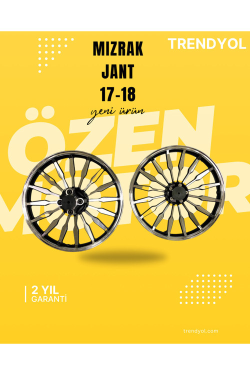 Mızrak Jant 17/18 Ön Diskli