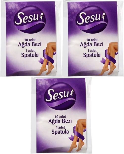 Sesu Ağda Bezi (Pk İçi 10 Lu) (3 Lü Set)