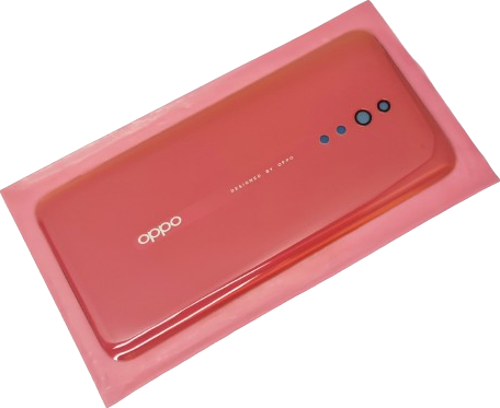 OPPO Reno Z Arka Pil Batarya Kapağı (CAM) KIRMIZI