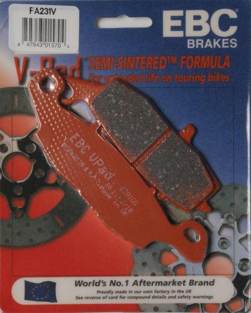 1997-2002 Suzuki Freewind Xf650 Ön Fren Balatası Ebc Fa231V