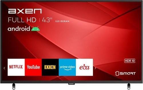 AX43DIL13 43'' 110 Ekran Uydu Alıcılı Full HD Android Smart LED TV