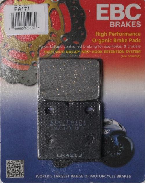 Fa171 1988-1989 BMW K 100 RS Uyumlu Ön Fren Balatası Organik Balata