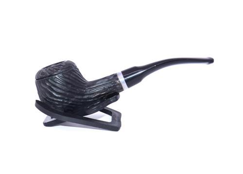 Pipo Gravür İşlemeli Half Bent - Siyah