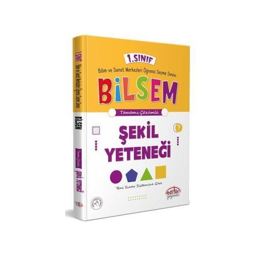 Editör Yayınevi 1. Sınıf Bilsem Hazırlık Şekil Yeteneği Tamamı Çözümlü