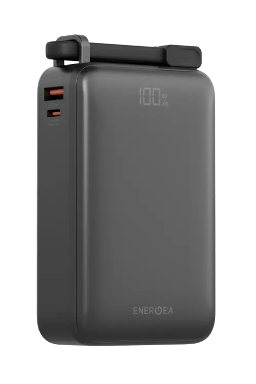 ComPac Ultra67 20.000 mAh 2 Adet 67W Type-C ve 18W USB Ekstra 100W Kablolu Hızlı Şarj Powerbank