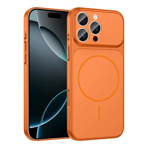 Apple İphone 14 Pro Max Kılıf Zore M-Safe Şarj Özellikli Kamera Korumalı Formen Kapak