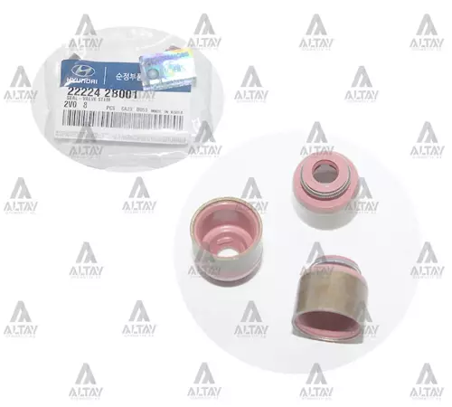 SUPAP LASTİĞİ I-30 2012-2016 / BLUE 2011 / 9-35 / RIO / CEED BENZİNLİ 1.6 EGZOZ 22224 2B001 (8 ADET)