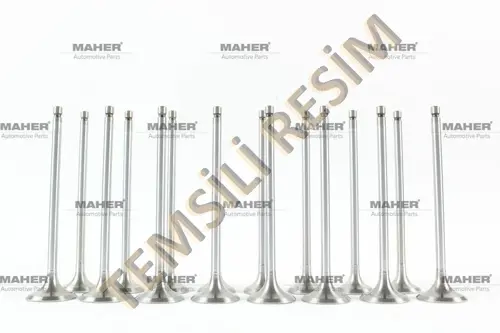 SUPAP TAKIM COROLLA 1.4 85 D4D DİZEL (IN-4 ÖLÇÜ:30.8X6X100 / EX-4 ÖLÇÜ:28X6X100) 13711 33030 13715 33040