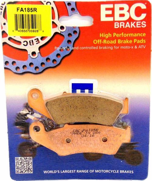 Fa185R 2004-2020 Honda CRF 250 X Uyumlu Ön Fren Balatası Sinterli Balata