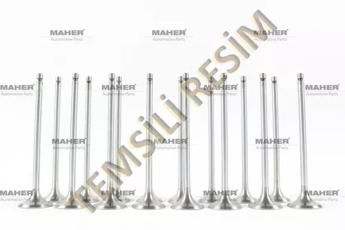 SUPAP TAKIM D-MAX 165 (IN-8 ÖLÇÜ:33X7X107.6 / EX-8 ÖLÇÜ:30X7X107.5) 8 97309 675 1 8 97309 677 1