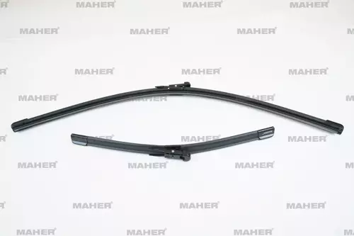 SİLECEK SÜPÜRGESİ TAKIM LINEA 2007 / PUNTO 2005 / 500L 2012 / CORSA (D/E) 2006 / FIESTA 2009 / AVEO 2011-2015 AEROTWIN (650+380MM) 26+15 55176077