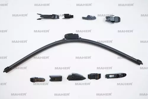 SİLECEK SÜPÜRGESİ TEK TİP ÜNİVERSAL 10 APARATLI 24 MUZ (600MM) 29976