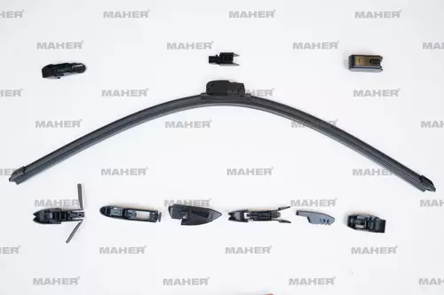 SİLECEK SÜPÜRGESİ TEK TİP ÜNİVERSAL 10 APARATLI 26 MUZ (650MM) 29978