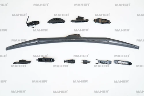 SİLECEK SÜPÜRGESİ TEK TİP ÜNİVERSAL 11 APARATLI 26 HYBRID (650MM) 29955