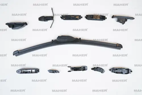 SİLECEK SÜPÜRGESİ TEK TİP ÜNİVERSAL 11 APARATLI 17 MUZ (430MM) 29963