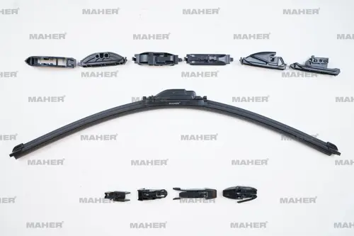 SİLECEK SÜPÜRGESİ TEK TİP ÜNİVERSAL 11 APARATLI 24 MUZ (600MM) 29975