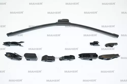 SİLECEK SÜPÜRGESİ TEK TİP ÜNİVERSAL 10 APARATLI 21 MUZ (530MM) 29972