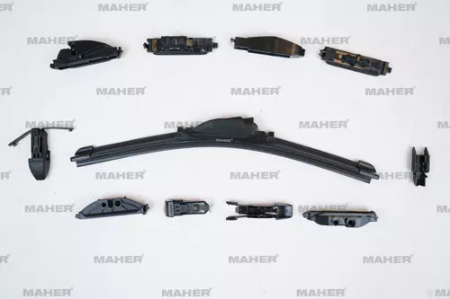 SİLECEK SÜPÜRGESİ TEK TİP ÜNİVERSAL 11 APARATLI 14 MUZ (350MM) 29957