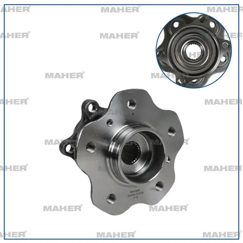 TEKER PORYASI QASHQAI 2014 / KADJAR 2014 ARKA RULMANLI ABS SENSORLU 5 BIJON 4102 43202 4EG0A