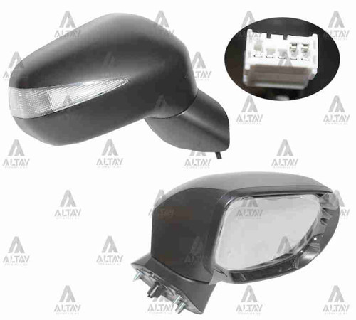 AYNA DIŞ DİKİZ CIVIC 2006-2012 FD6 ELEKTRİKLİ ISITMALI SİNYALLİ SAĞ 76200 SNB G01