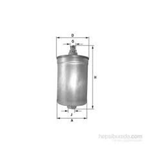 YAKIT FİLTRESİ DİZEL TRANSİT 2.4-2.5 D-TD X 844F9176CAB 5020307 6164913