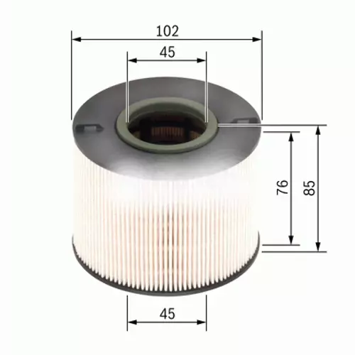 YAKIT FİLTRESİ TOUAREG 1 3.0TDI 02-. AUDİ Q7 4L 1 3.0 TDI. 4.2 TDI SU AYRAÇLI KAĞIT PU 1033X-PE 973/6-KX 192 7L6127434B