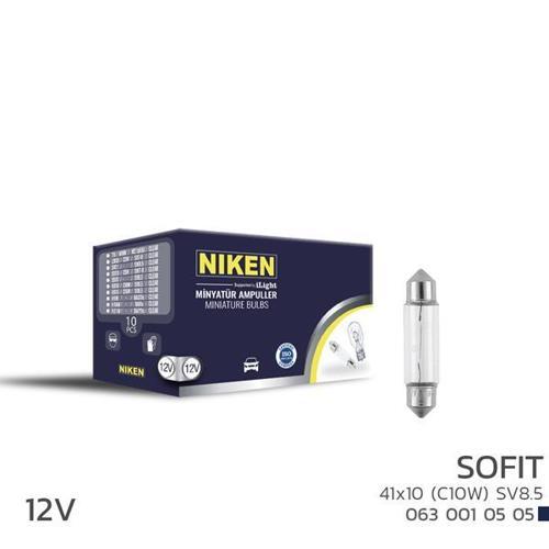NIKEN SOFIT AMPUL 10W 411010 125 10LU (10 ADET)
