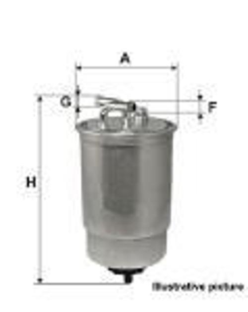 YAKIT FİLTRESİ VW CRAFTER 1930-1935 / 1930-1950 2.0 TDI 2011  X 2H0127401