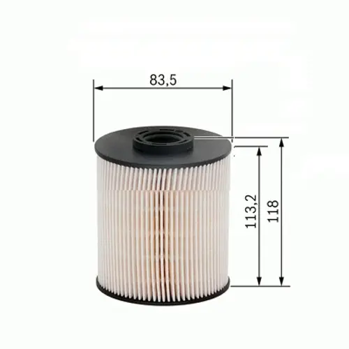 YAKIT FİLTRESİ C5 2.7HDI 2008 - C6 2.7HDI 2005 - P.407 2.7HDI 2005 SU AYRAÇLI KAĞIT 1906 96 1906 95 1906 E5 1901 76