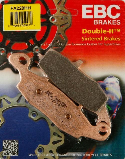 Fa229Hh 2004-2006 Kawasaki Z 750 Uyumlu Ön Fren Balatası (Sol) Sinterli Balata