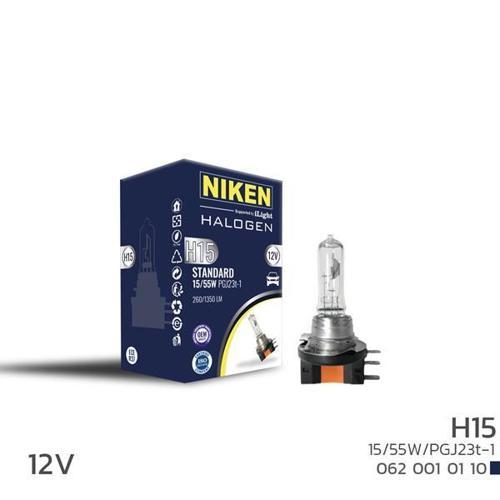 NIKEN H15 15W/55W HALOJEN AMPUL PGJ23T-1 125 (10 ADET)