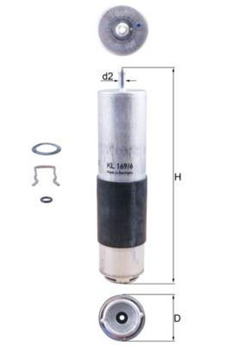 YAKIT FILTRESI MERCEDES C-CLASS OM626 W205 2014 A6260900452