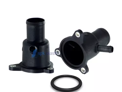 TERMOSTAT YUVASI CLIO-KANGOO-MEGANE-DACIA LOGAN 1.4-1.6 K4J-K4M PLASTİK-TIPASIZ O-RİNGLİ 8200561420 7700101179 7700869797