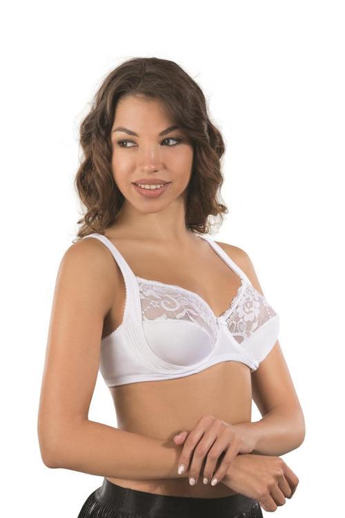 BEYAZ MI Emay 165 B Balenli Toparlayıcı Sütyen