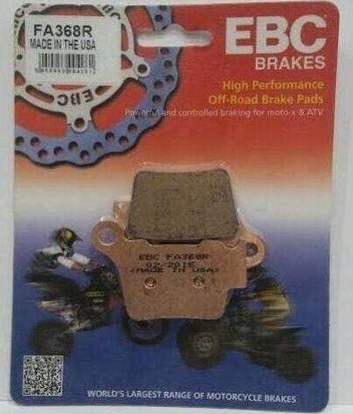 Fa368R 2004-2023 KTM 125 SX Uyumlu Arka Fren Balatası Sinterli Balata