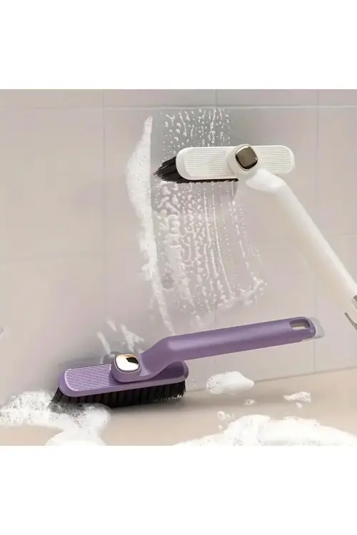 360 Derece Döner Başlıklı Dar Alan Ölü Köşeler Ve Çatlak Temizlik Fırçası Cımbızlı Detay Temizlik