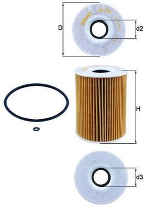 YAG FILTRESI MERCEDES OM629 10164 W211 W164 W221 A6291800109