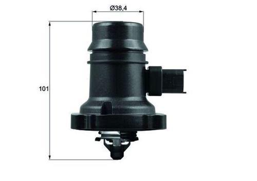 TERMOSTAT 103C OPEL ADAM-ASTRA J-CORSA D-E-MERIVA B-CHEVROLET AVEO-CRUZE 1.2-1.4 2012 28290033 1338379 55593033 25200454