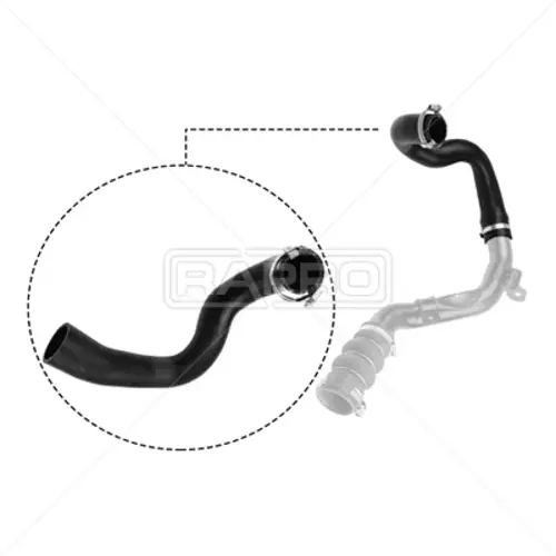 TURBO INTERCOOLER HORTUMU CONNECT 1.8TDCI 110PS 2006-2014 7T169F796AE 5050742 7T169F796AC