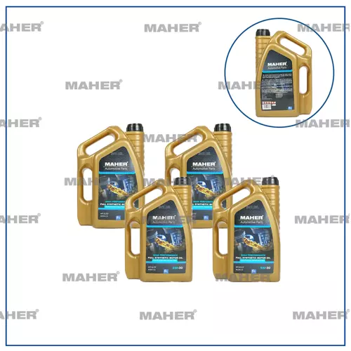 MOTOR YAĞI 5W/30 TAM SENTETİK SL-CF / 5LT 5W305CF (4 ADET)