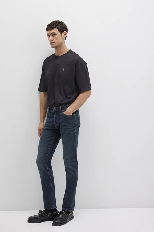 Erkek Jake Jean Pantolon M0042289339 Koyu Mavi