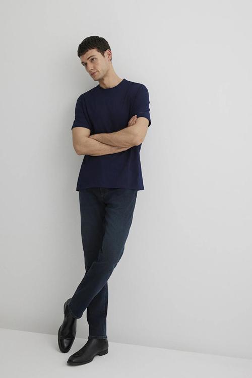 Erkek Marcus Jean Pantolon M0035126972 Koyu Mavi