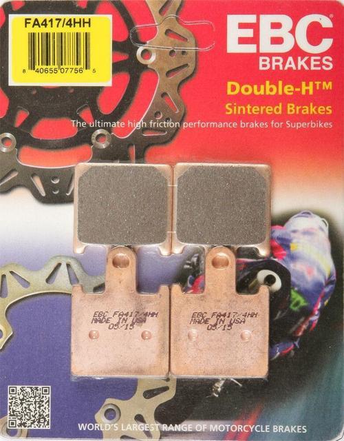 Fa417/4Hh 2007-2009 Kawasaki Z 1000 Uyumlu Ön Fren Balatası Sinterli Balata