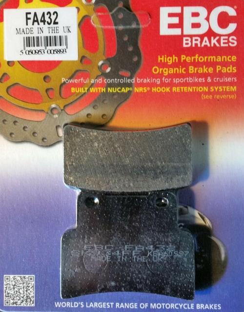 Fa432 2006-2012 Aprilia RS 125 Ön Fren Balatası