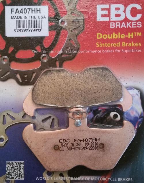 Fa407Hh 1994-2001 BMW R 1100 RT Uyumlu Ön Fren Balatası Sinterli Balata