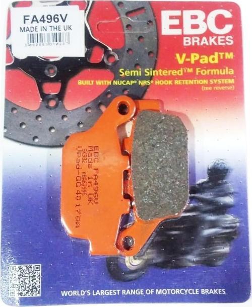 Fa496V 2015-2017 Suzuki Gw 250F Arka Fren Balatası Yarı Sinte