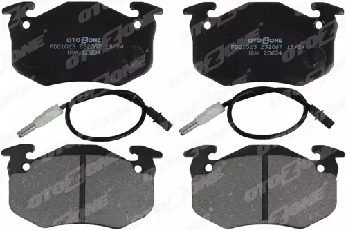 ÖN BALATA RENAULT R5 1972-1985 CLIO 1 1991-1998 EXPRESS 1985-1992 TWINGO 1 1993-2007 FİŞLİ 7701203842 7701205277 7701202517