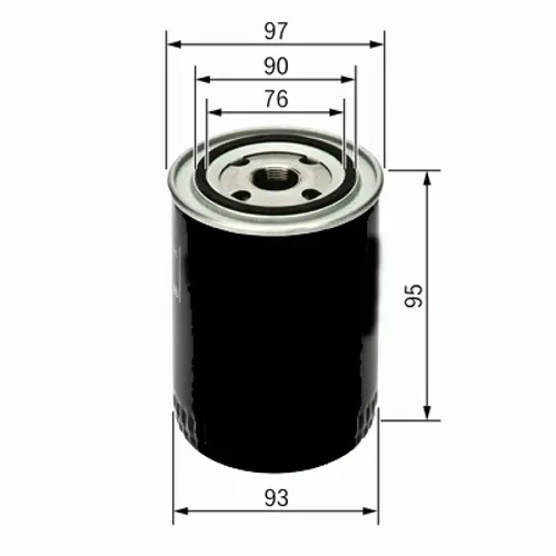 YAĞ FİLTRESİ FIESTA 1.8DI-FOCUS 1.8TDCI-1.8DI/TDDİ-1.8T-CONNECT 2002-2014 1.8TDCI TRANSIT T15-T12 2.5TD 1995-2001 4M5Q6714BA 4M5Q6714B1A 1322152